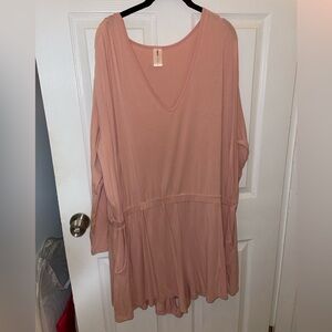 Smash + Tess The Love Day Romper Pretty Pink Rose Plus Size 3X Sold Out
